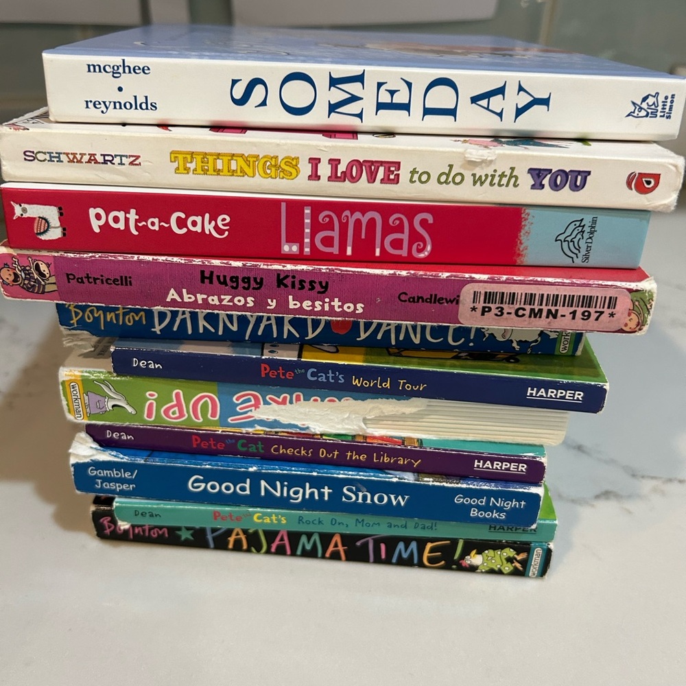 Bundle of books for Amy